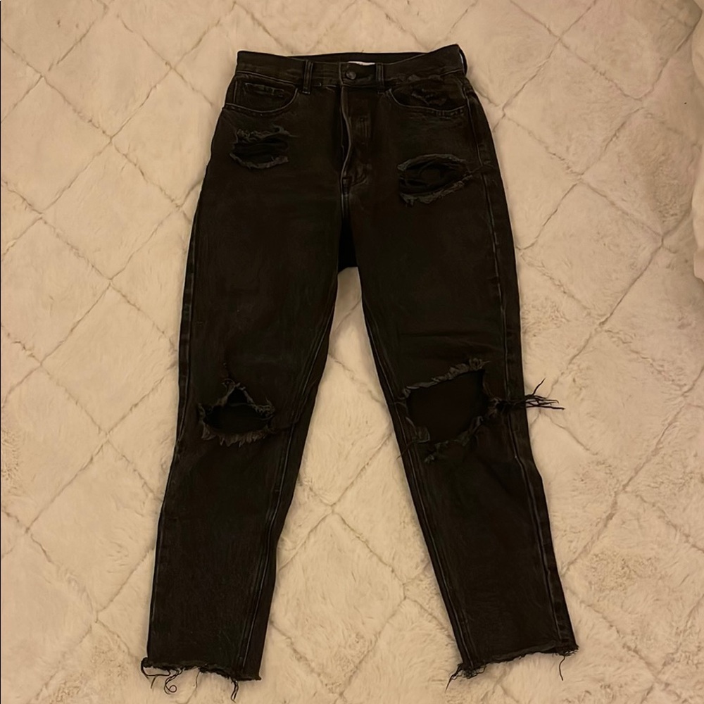 Ripped Black Jeans